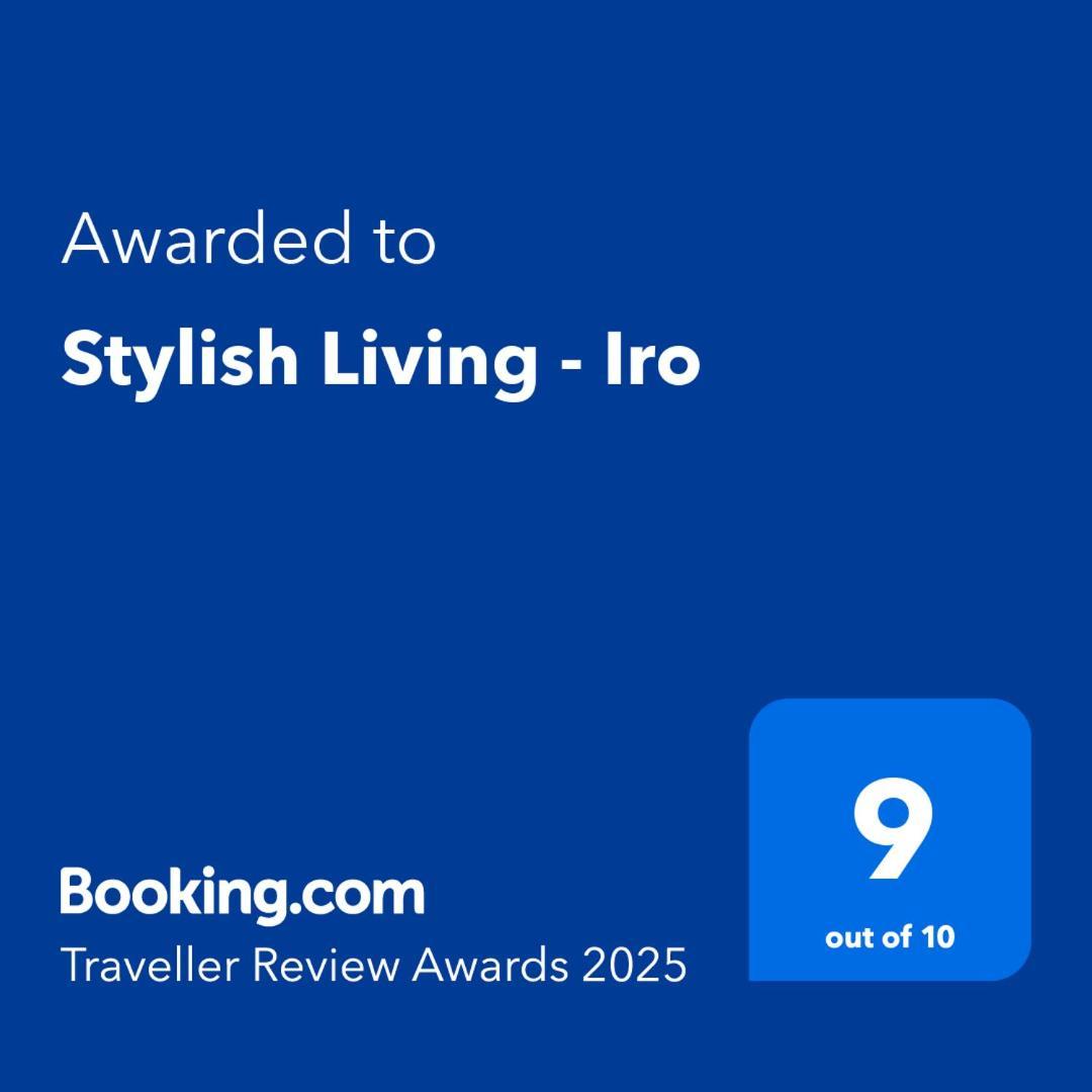 Stylish Living - Iro Lägenhet Aten Exteriör bild